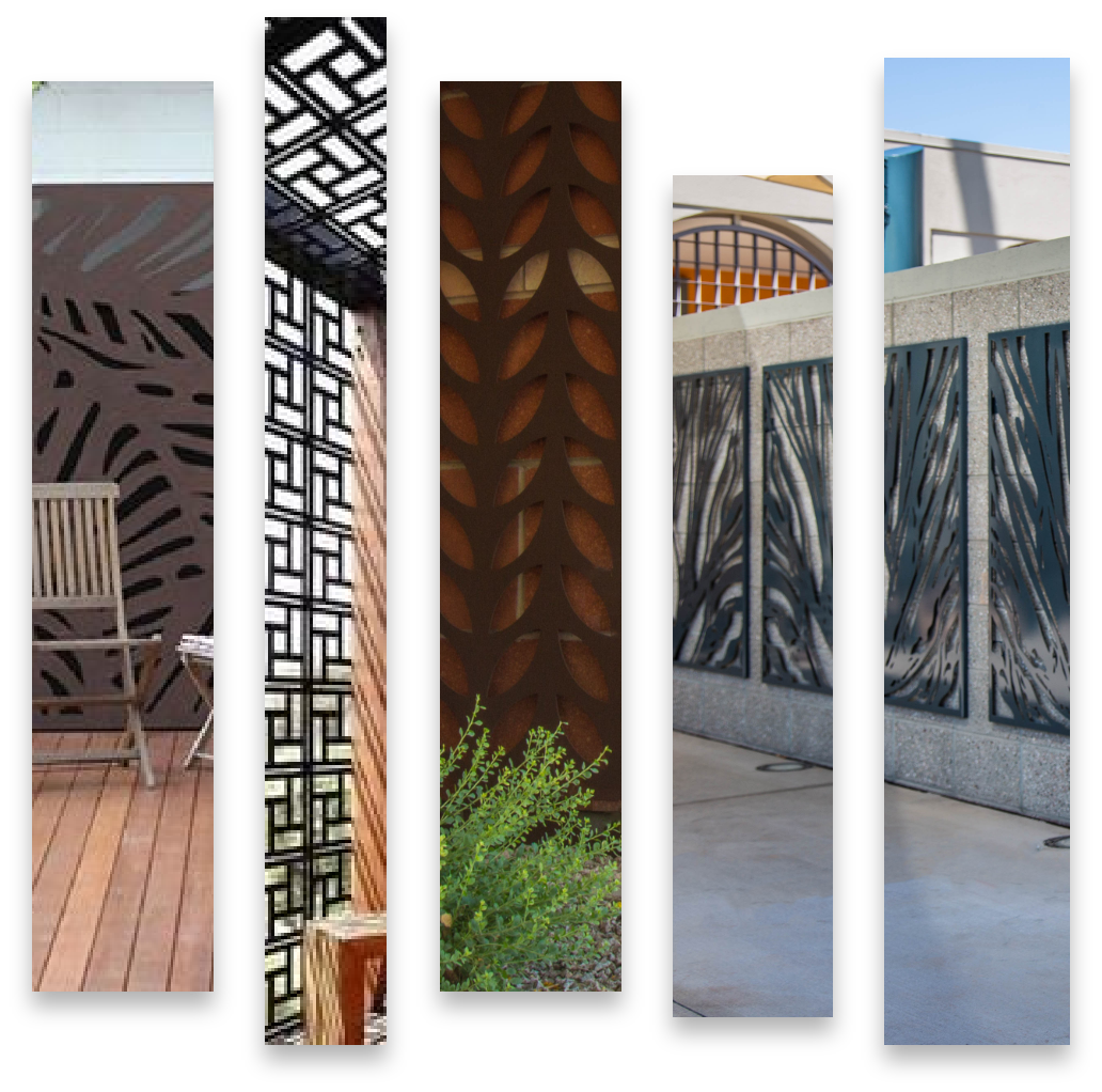 we design custom metal wall art that add class and sophistication to any space, we’ll make your metal wall art dream into a reality | decorative metal wall art and fences in Phoenix AZ, the best decorative metal wall art and fences you can find in Phoenix, metal wall art, outdoor privacy, fences