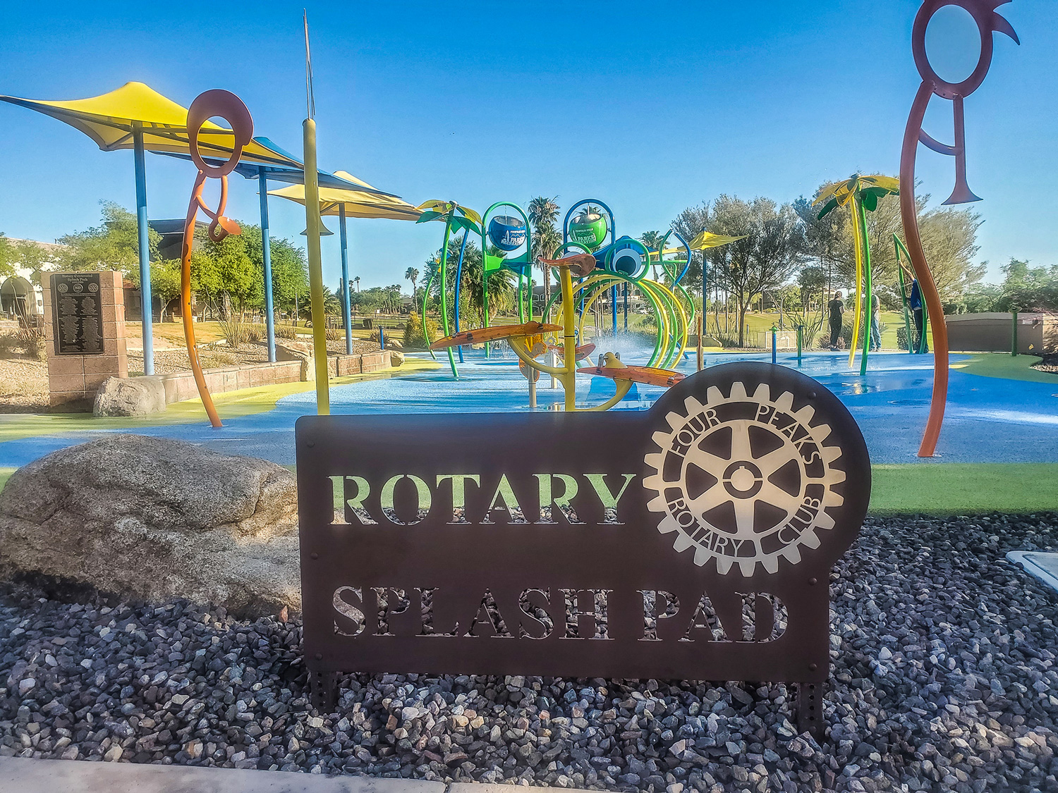 Rotary Splash Pad