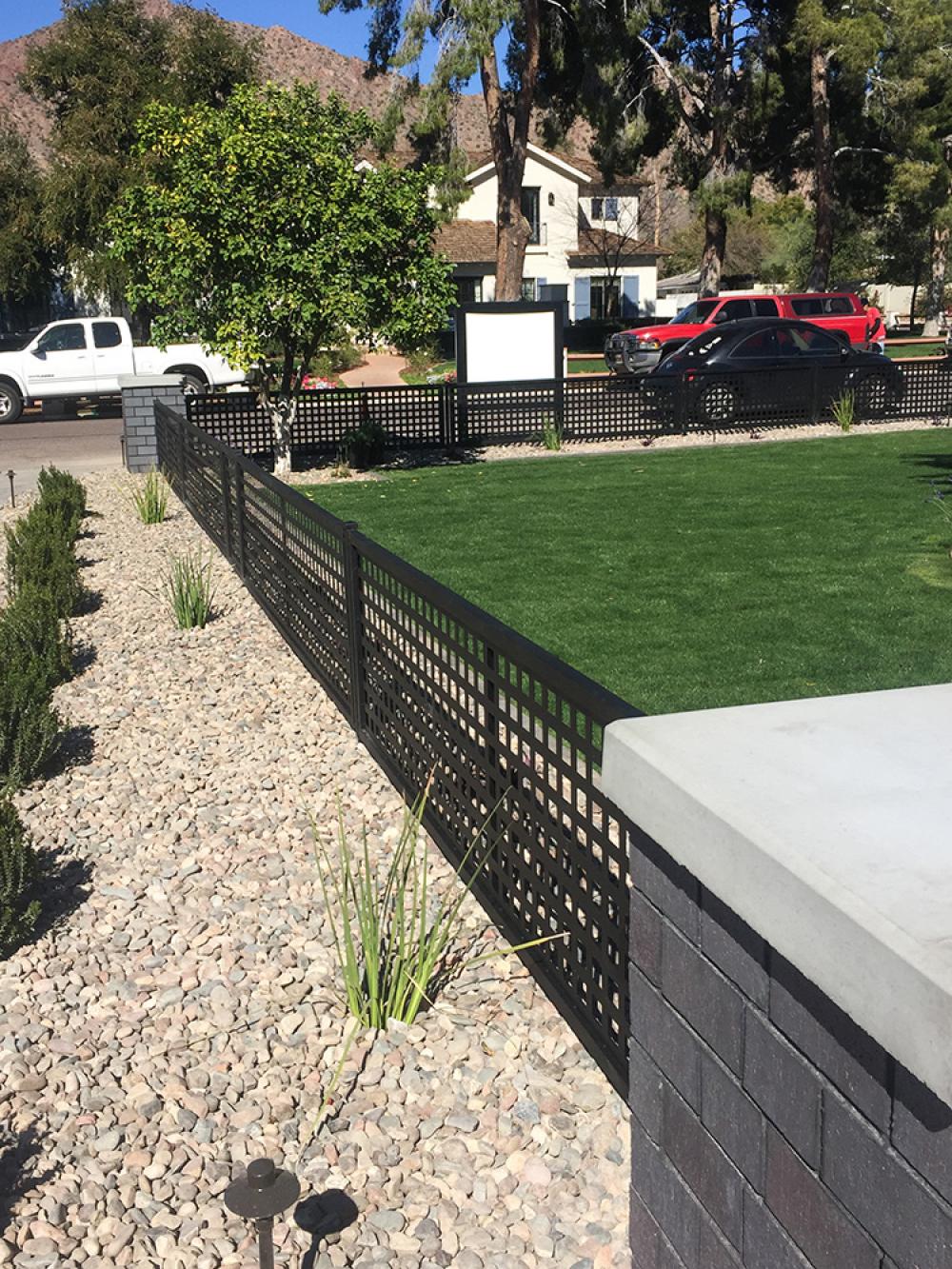 add a stylish fence to your yard